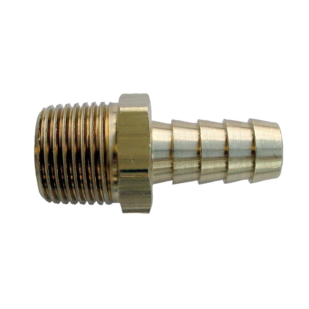 Hose Adaptor Barb X Male, 3/8-in. X 3/8-in.