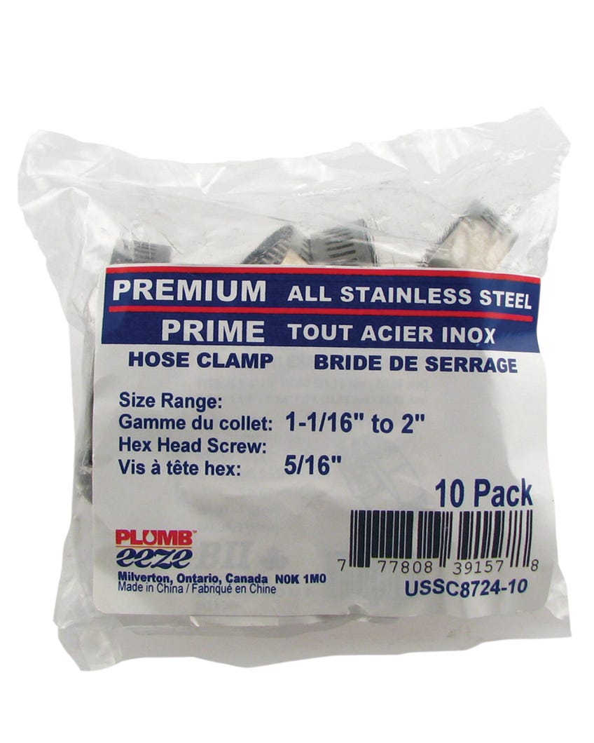 Hose Clamp #24, 1 1/16-in. to 2-in.