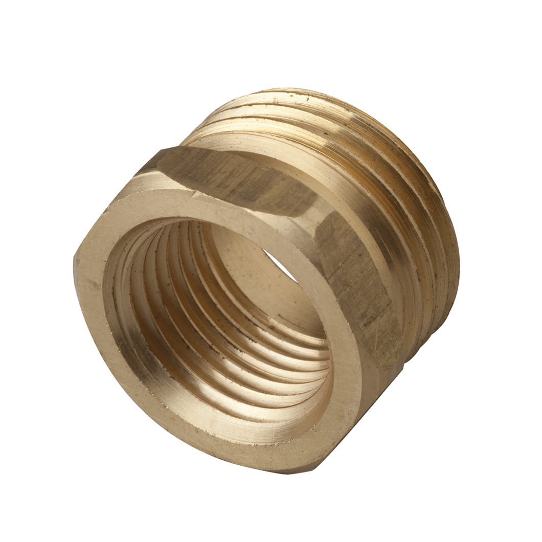 Hose connector  - solid brass