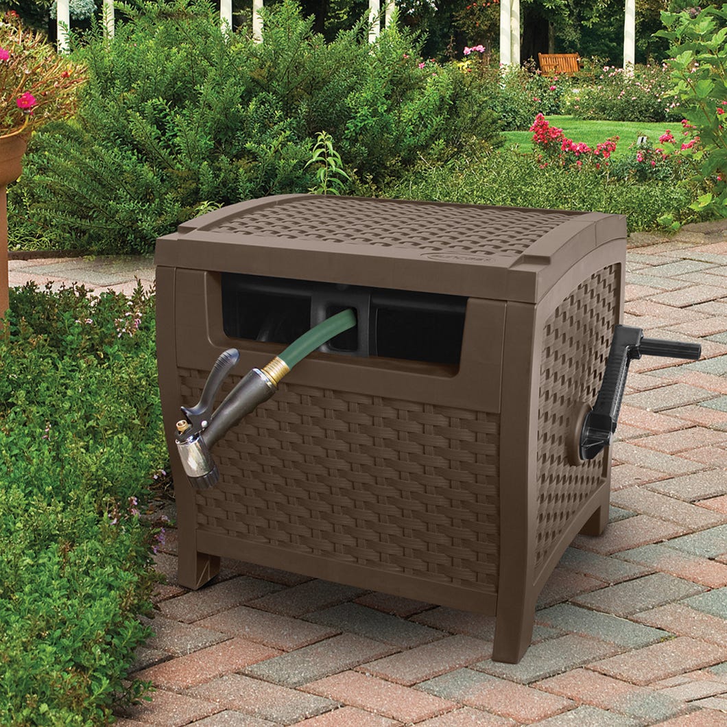 Suncast 175 ft. Slide Trak Hose Hideaway