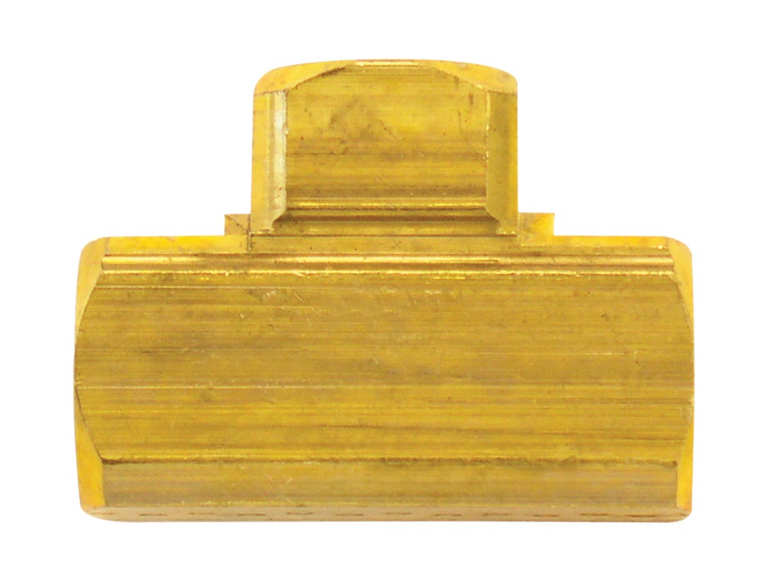 Hose Tee, 1/4 Female, NPT