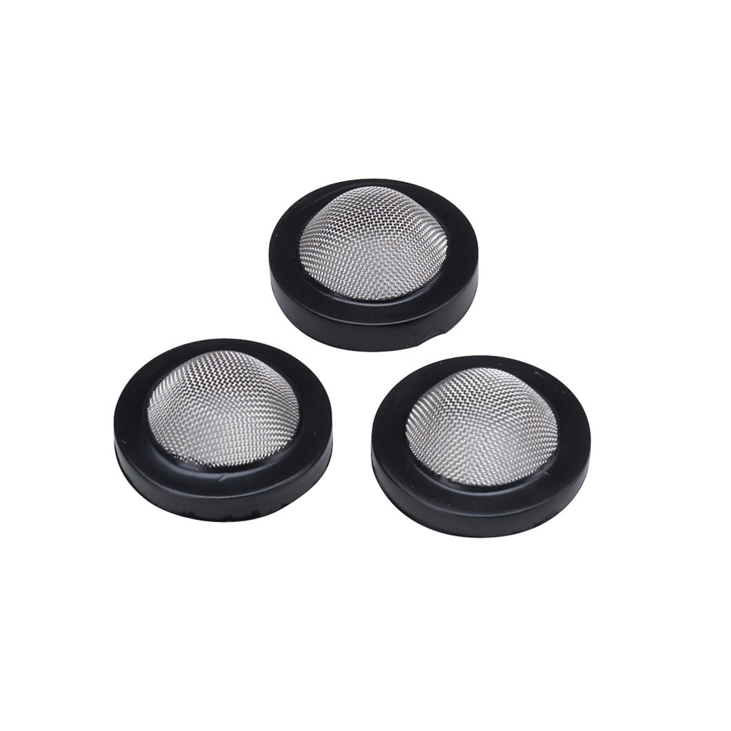Hose washer with filter