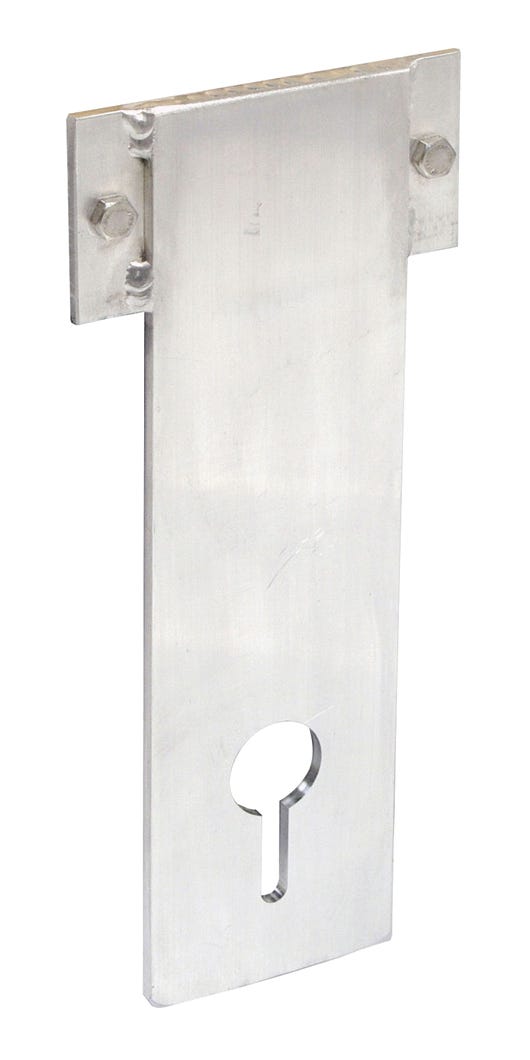 Dock Edge Hybrid Dock Kit Chain Retainer with Keyhole