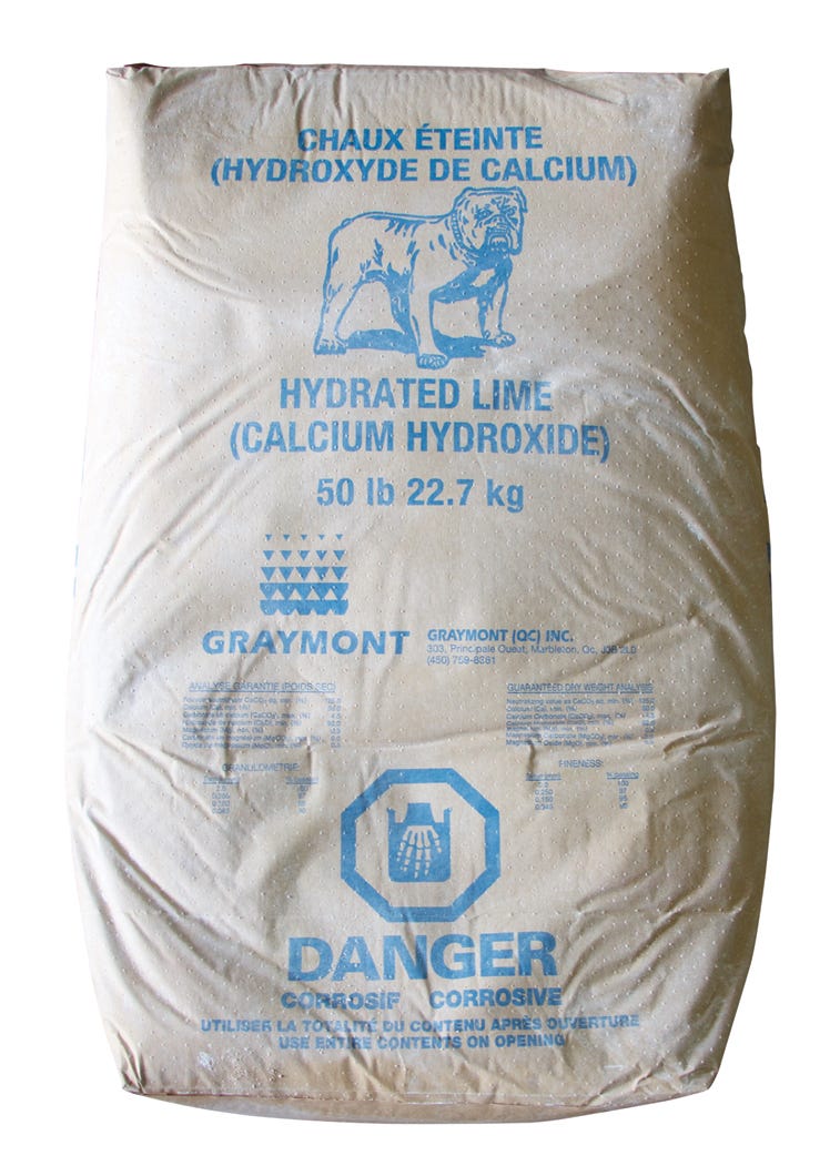 Hydrated Lime High Calcium