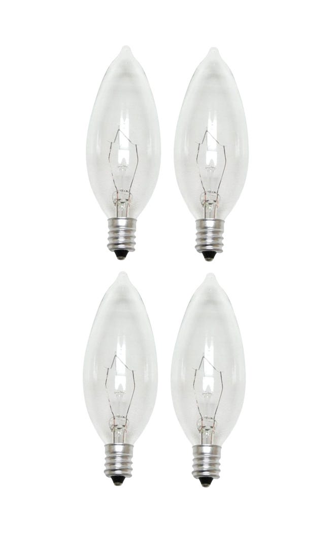 Incandescent Light Bulb Chandelier, B10