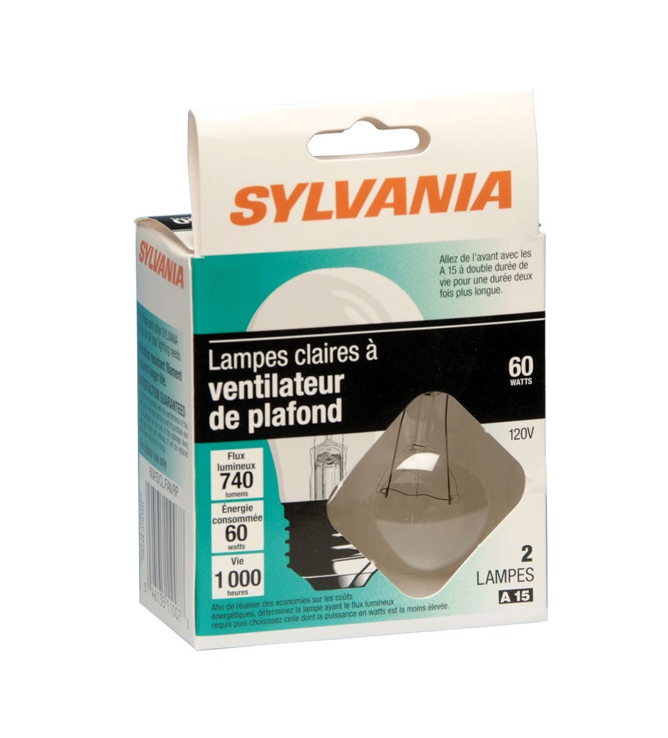 Incandescent Light Bulb for Appliance/Fan, Indoor