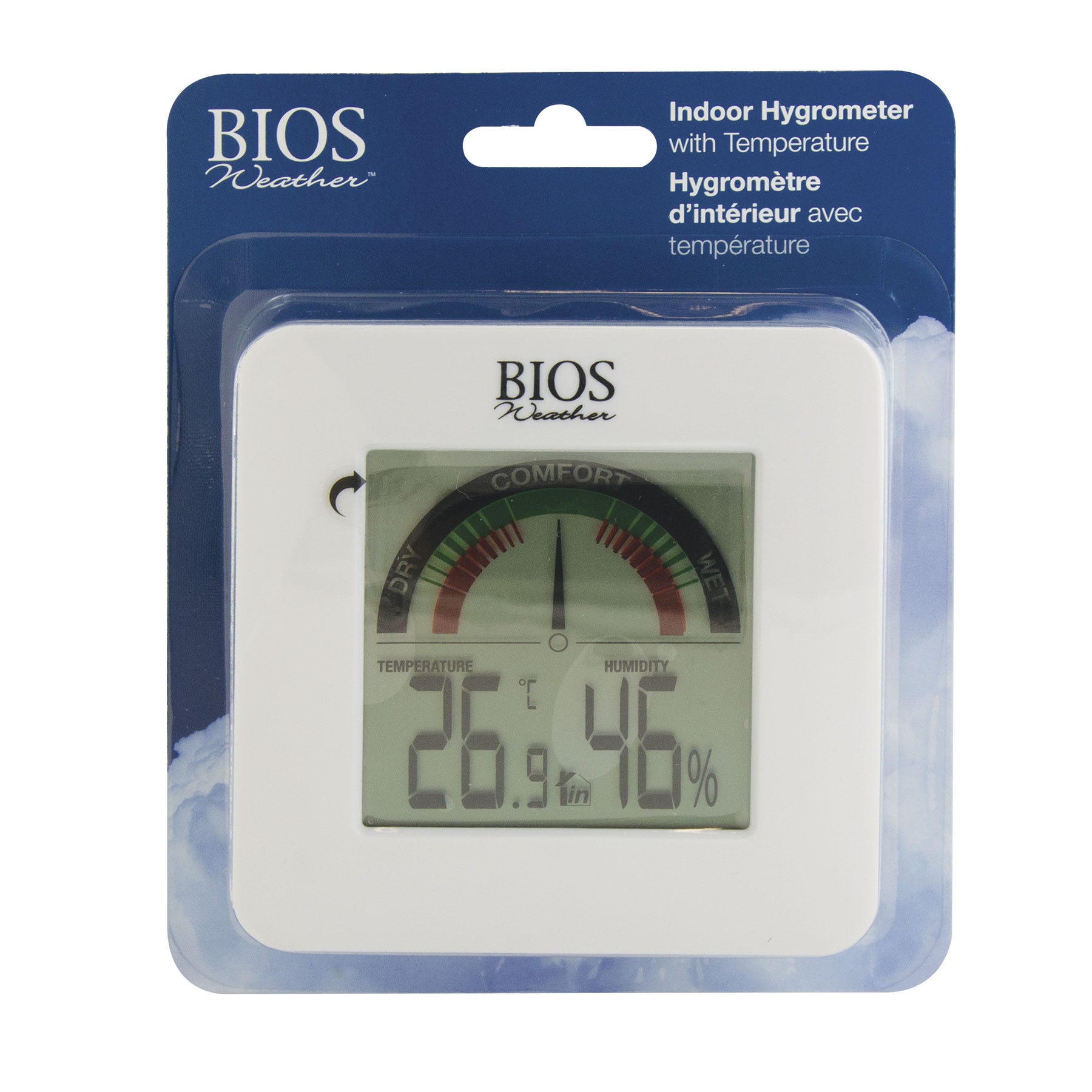 Indoor Hygrometer With Temperature