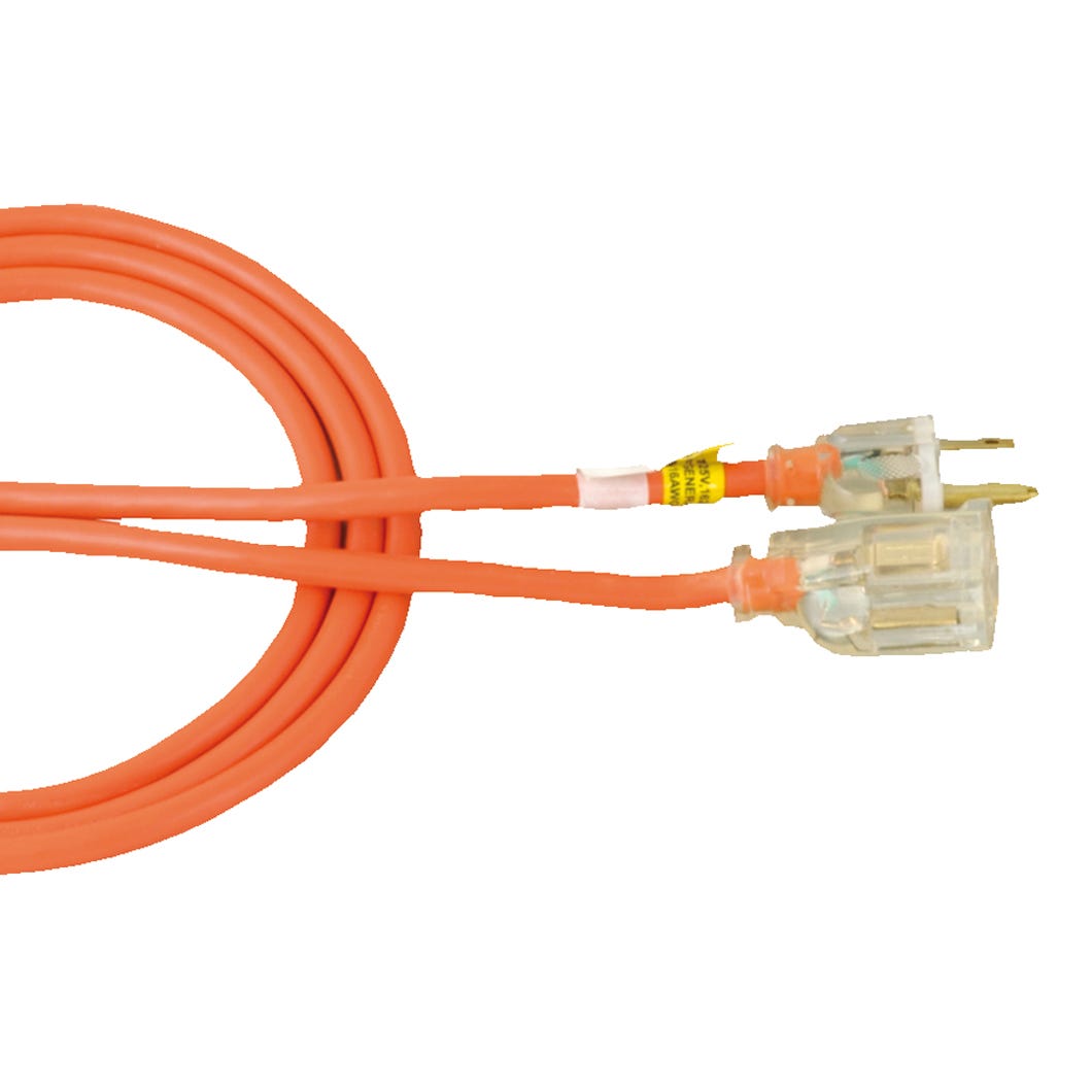 Indoor/Outdoor Extension Cord with Power Indicator Light, 32.81-ft.