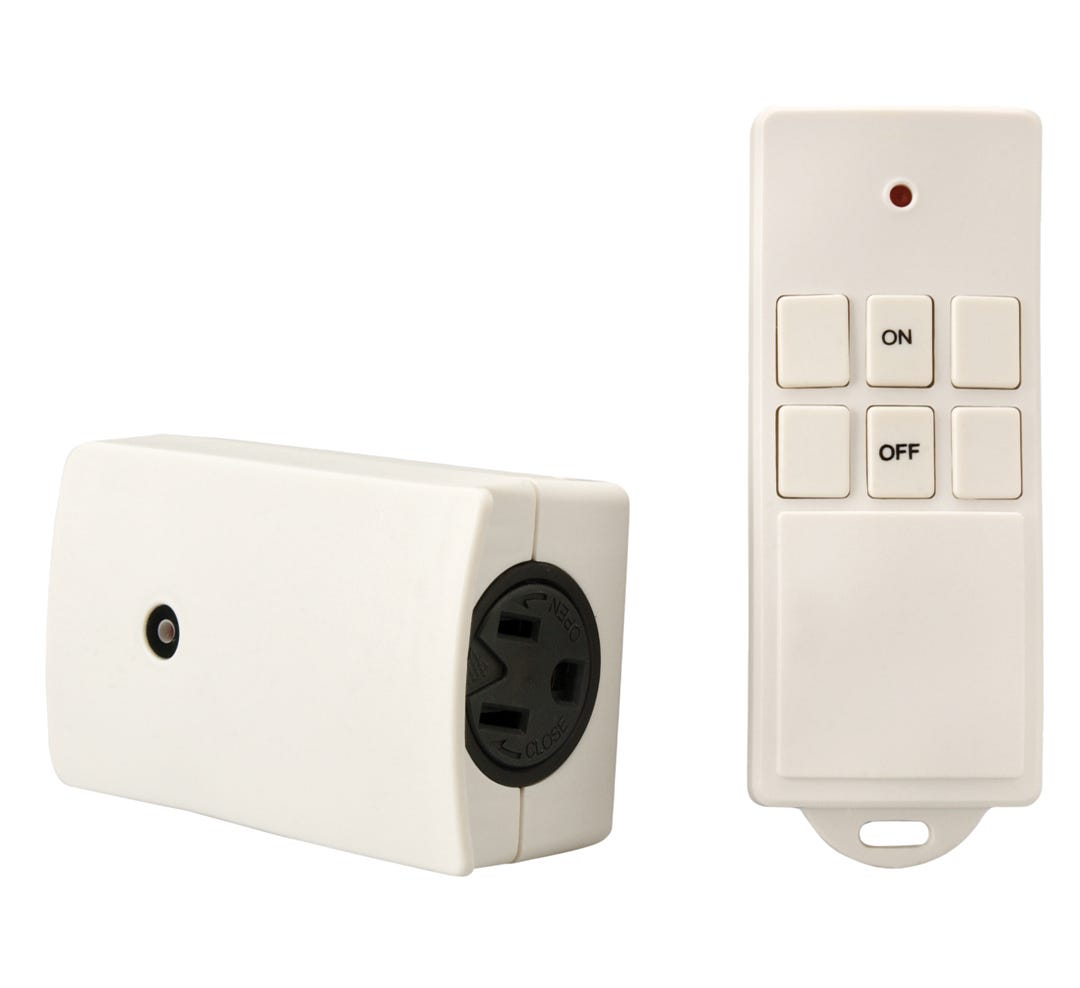 Indoor remote control  - wireless with 1 outlet unit