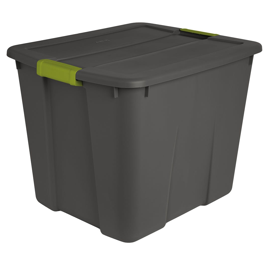 Industrial Style Storage Bin In Plastic, 76 L