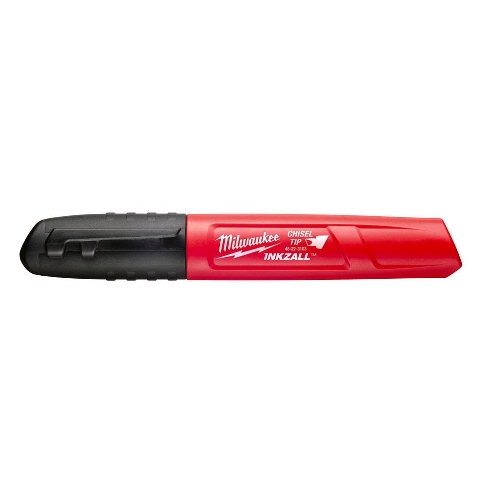 INKZALL black chisel tip marker
