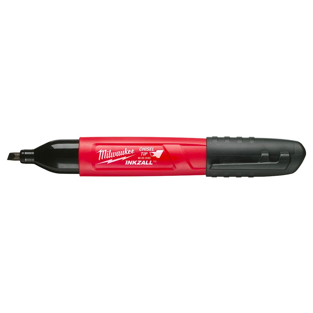INKZALL black chisel tip marker