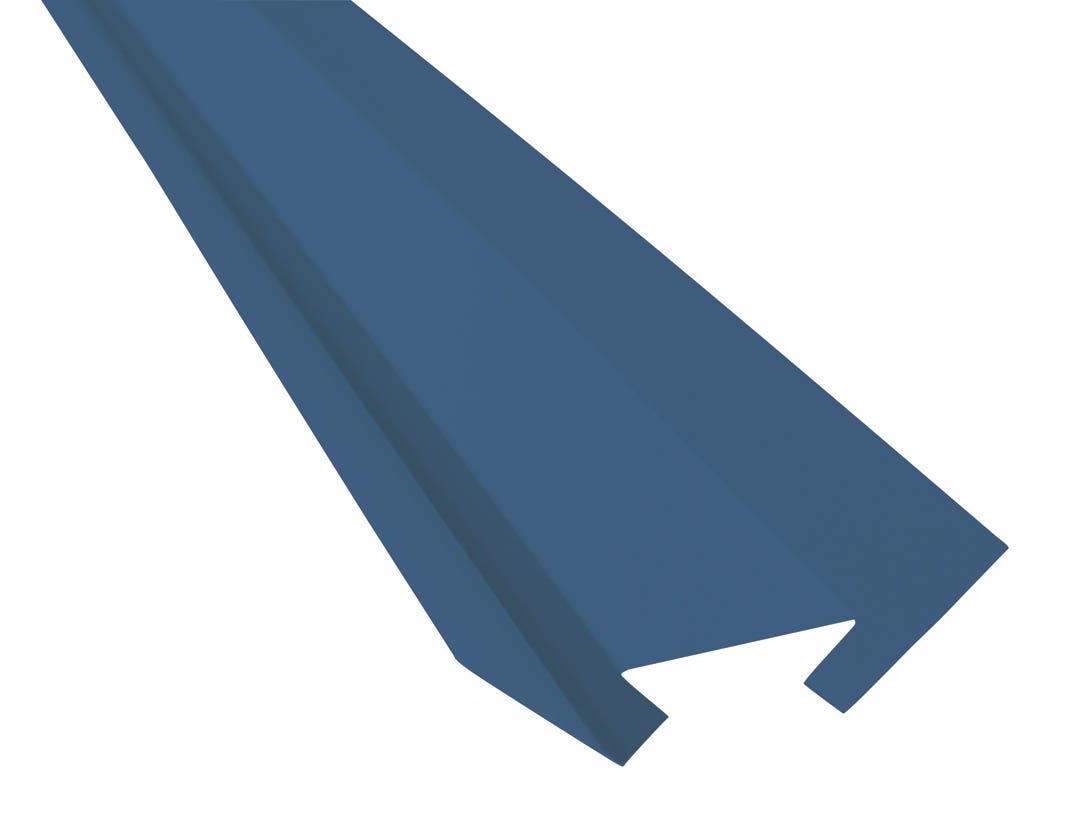 Inside Corner Aluminum for Siding, Midnight Blue
