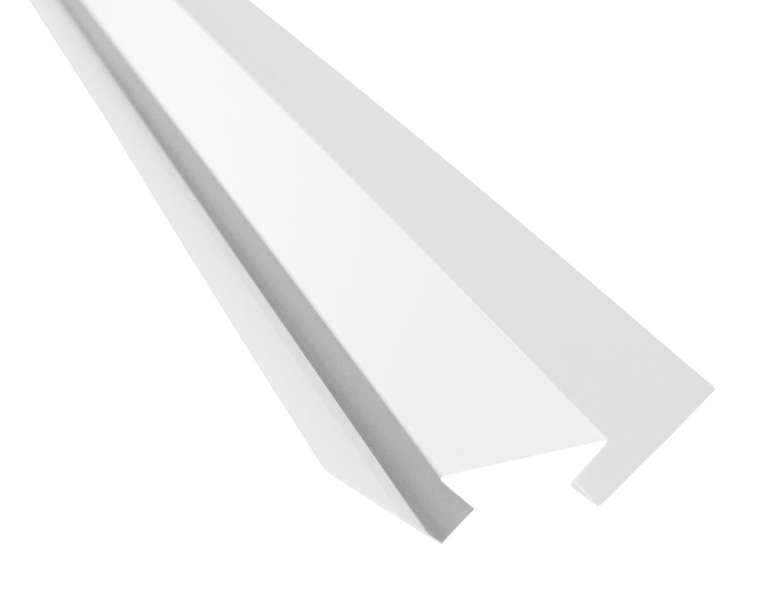 Inside Corner Aluminum for Siding, White