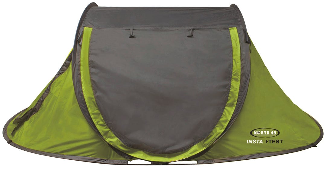 NORTH 49, INSTA-TENT, 4-Person, 83 in. x 94 in. x 43 in.