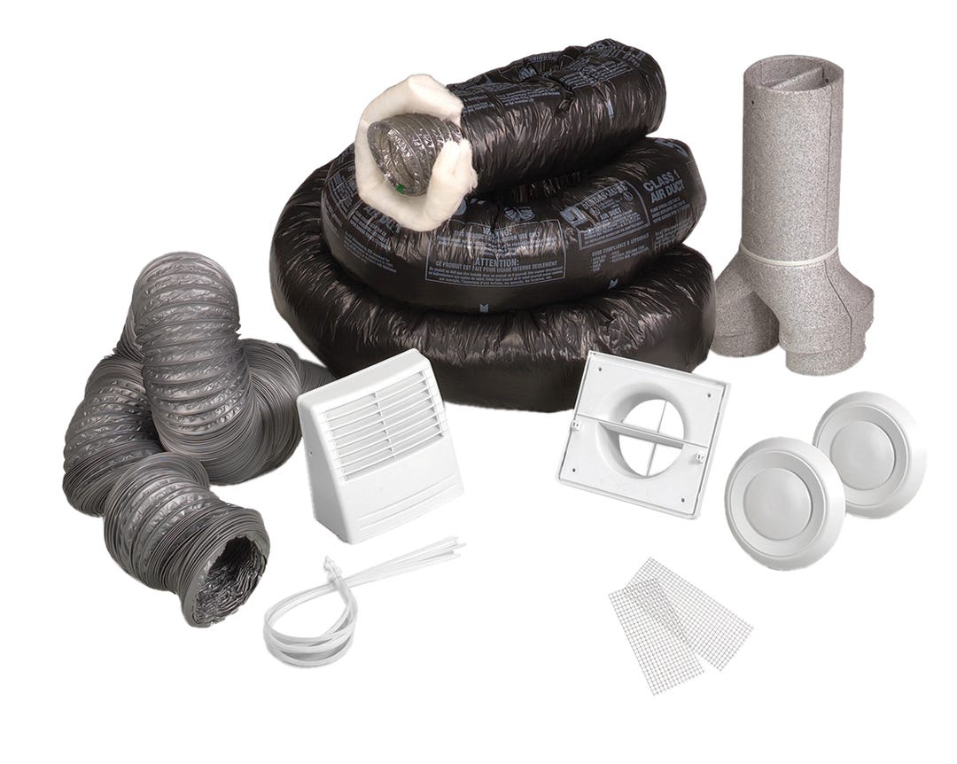 Installation base kit for air exchanger EVO/ERV/HRV
