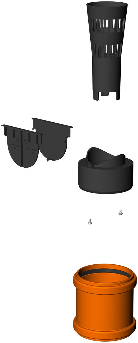 Installation kit channel TOP X 100