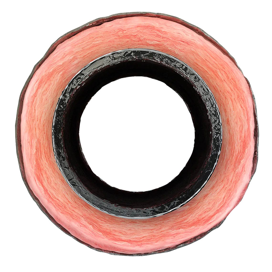 Insulated Polyester Air Duct, Flexible, 3-in. X 25-Ft.