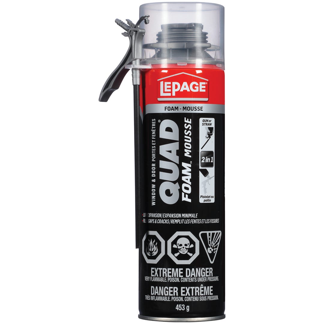 Quad Window/Door Foam, 2-in-1