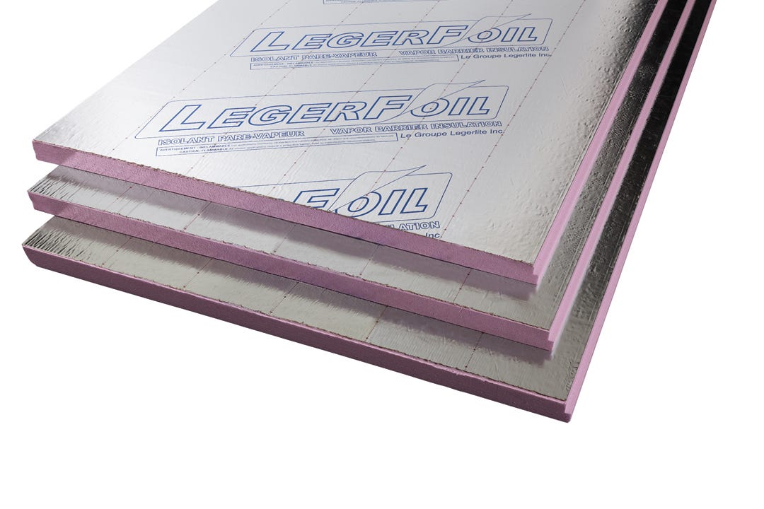 Insulation Panel, Vapour Barrier 3-in. X 100-in., R15.5