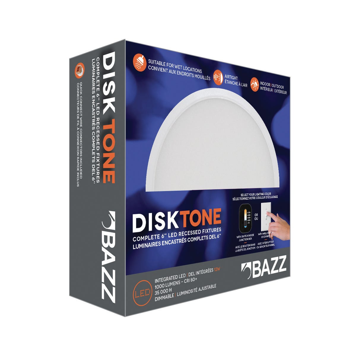 Integrated Led Recessed Light Fixture 34.13-in. X 1.25-in. X 6.25-in., Matte White