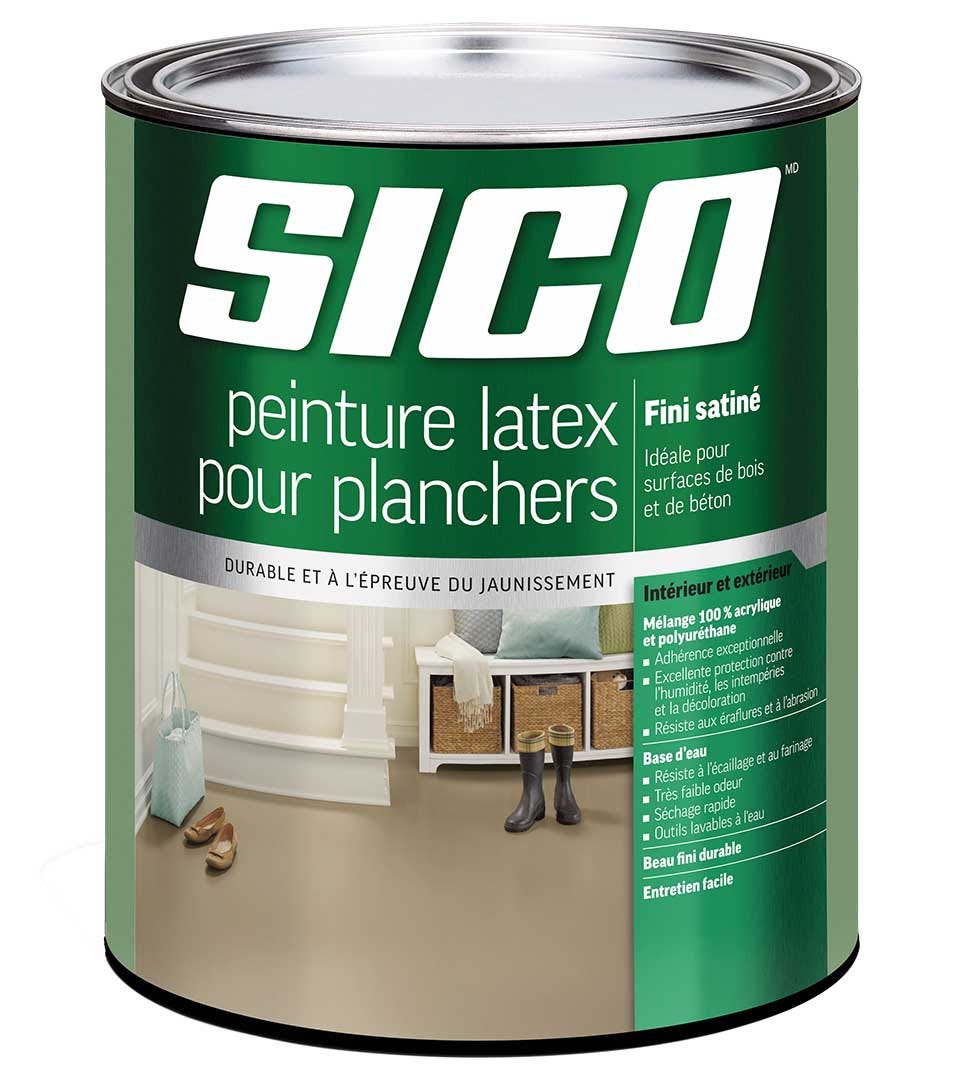 Interior / Exterior Paint for Floor, Base #1, 946 ml