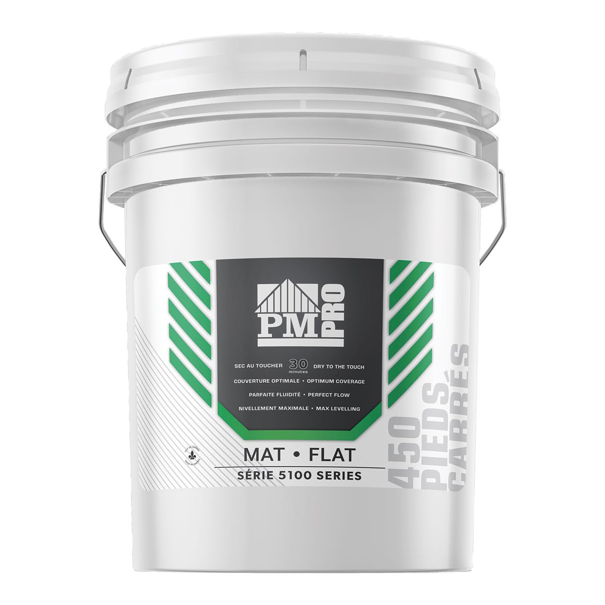PM PRO Interior Paint Flat for Ceiling, Natural White, Pail