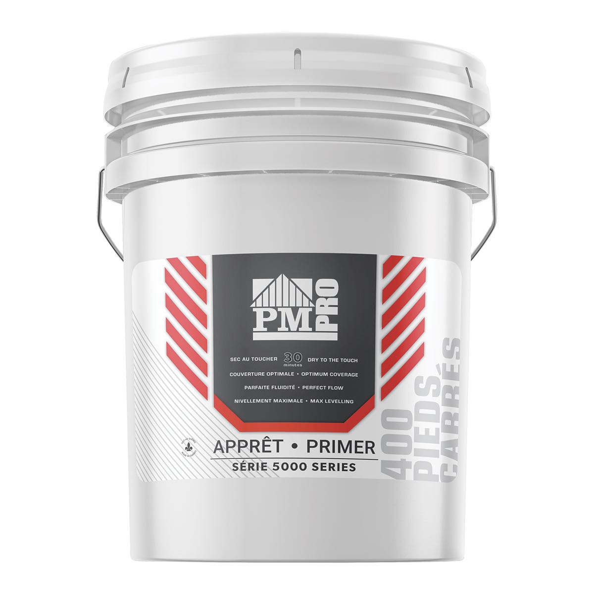 PM PRO Interior Paint Primer-Sealer & Undercoat, Pure White, Pail