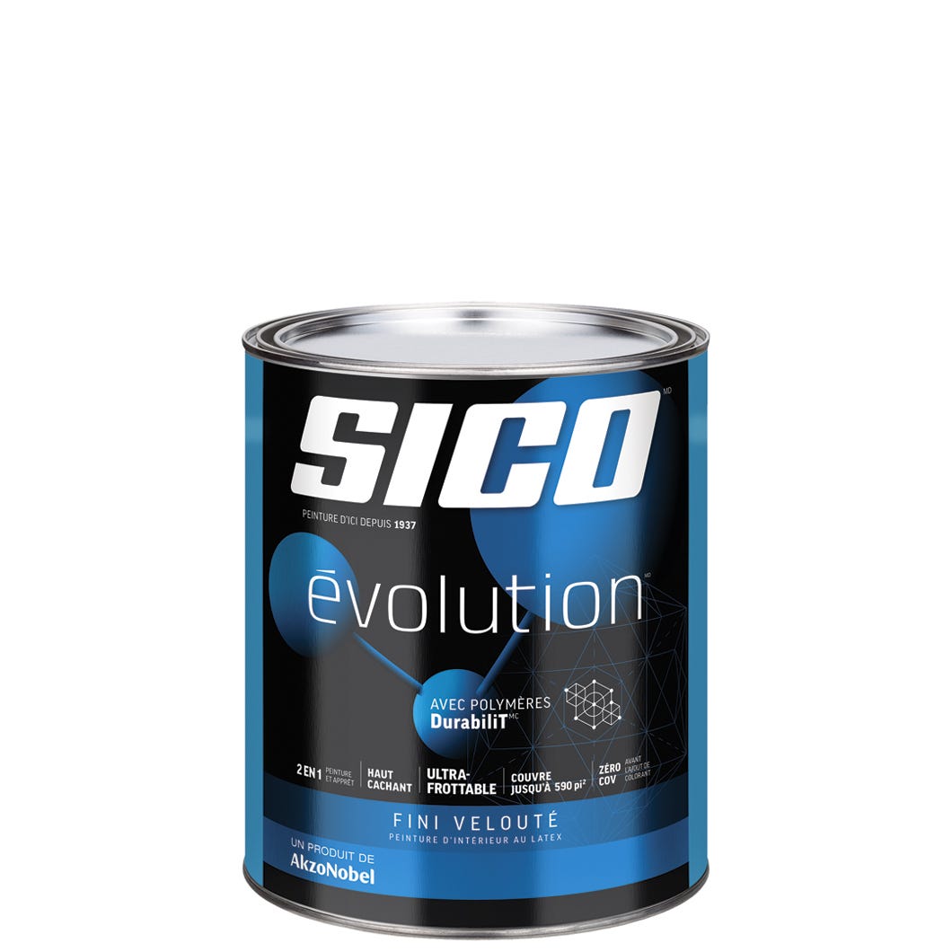 EVOLUTION Interior Paint/Primer Latex, Eggshell Finish, Tint Base #2, 946 ml