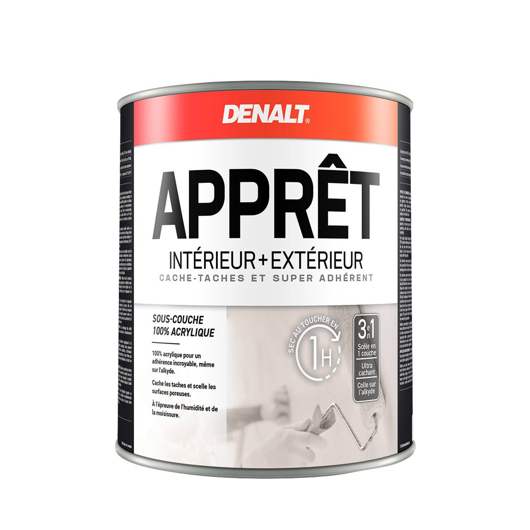 Interior Primer, Natural White, Quart