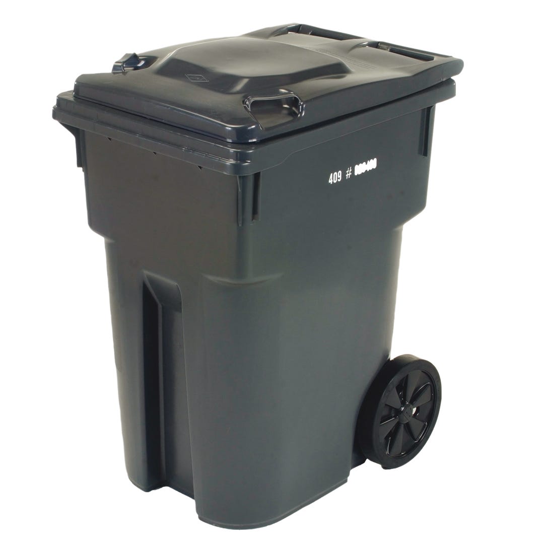 Ipl 360 L Wheeled Garbage Bin, Black