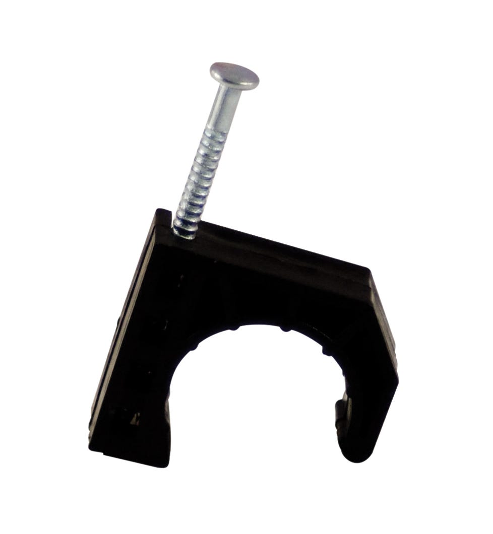J Clamp with Nail, 3/4-in.