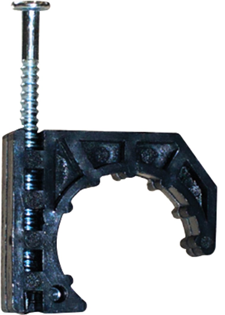 J-Pipe Hanger with Nail, 1/2-in.