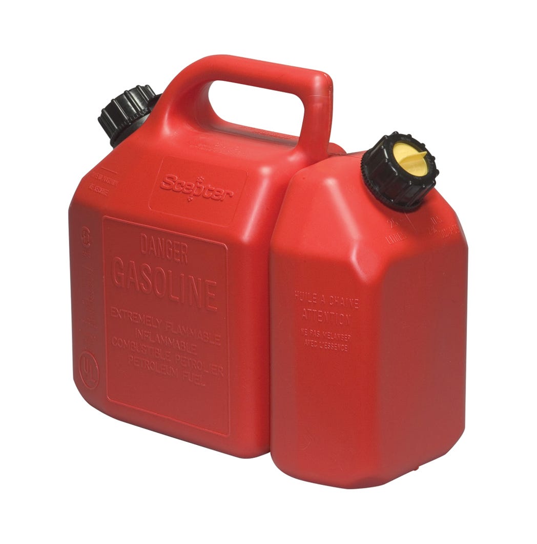 2-in-1 Fuel & Oil Tank