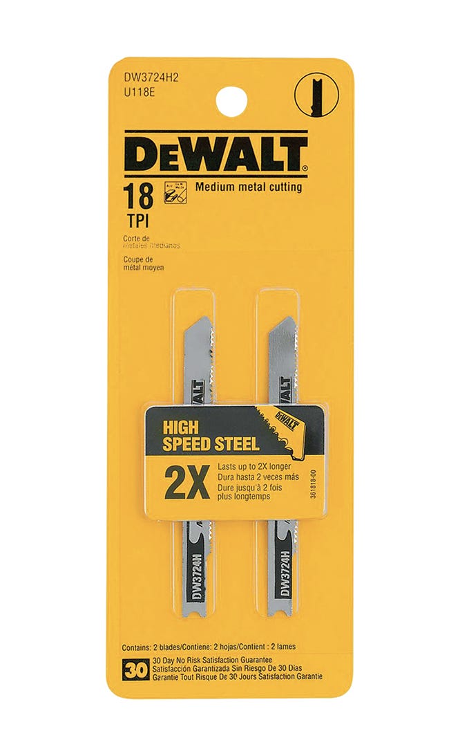 Jig saw blade u-shank hcs