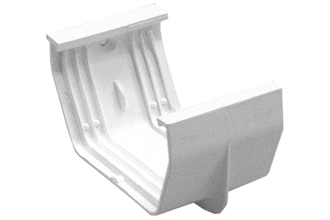 Joiner for vinyl gutter