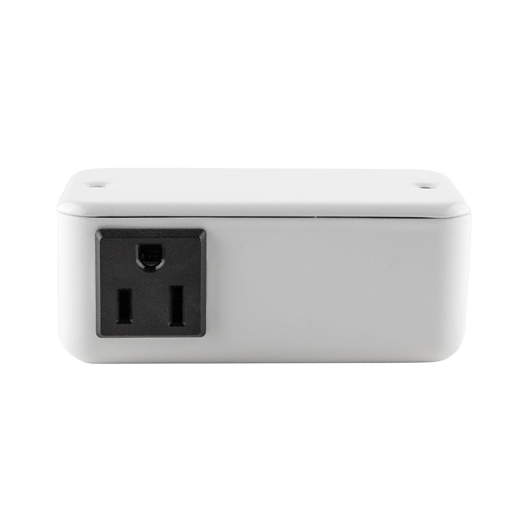 Junction box under cabinet
