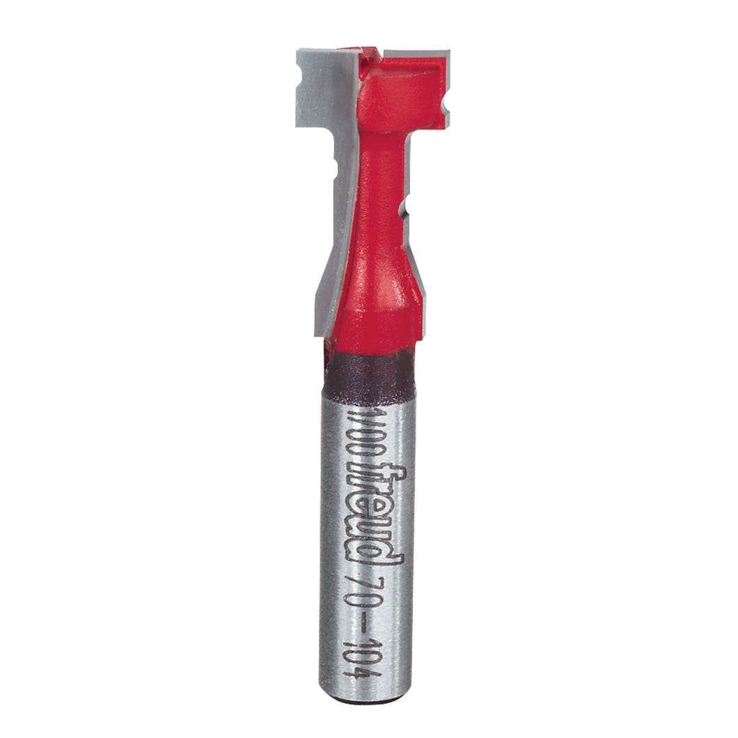 Key hole router bit