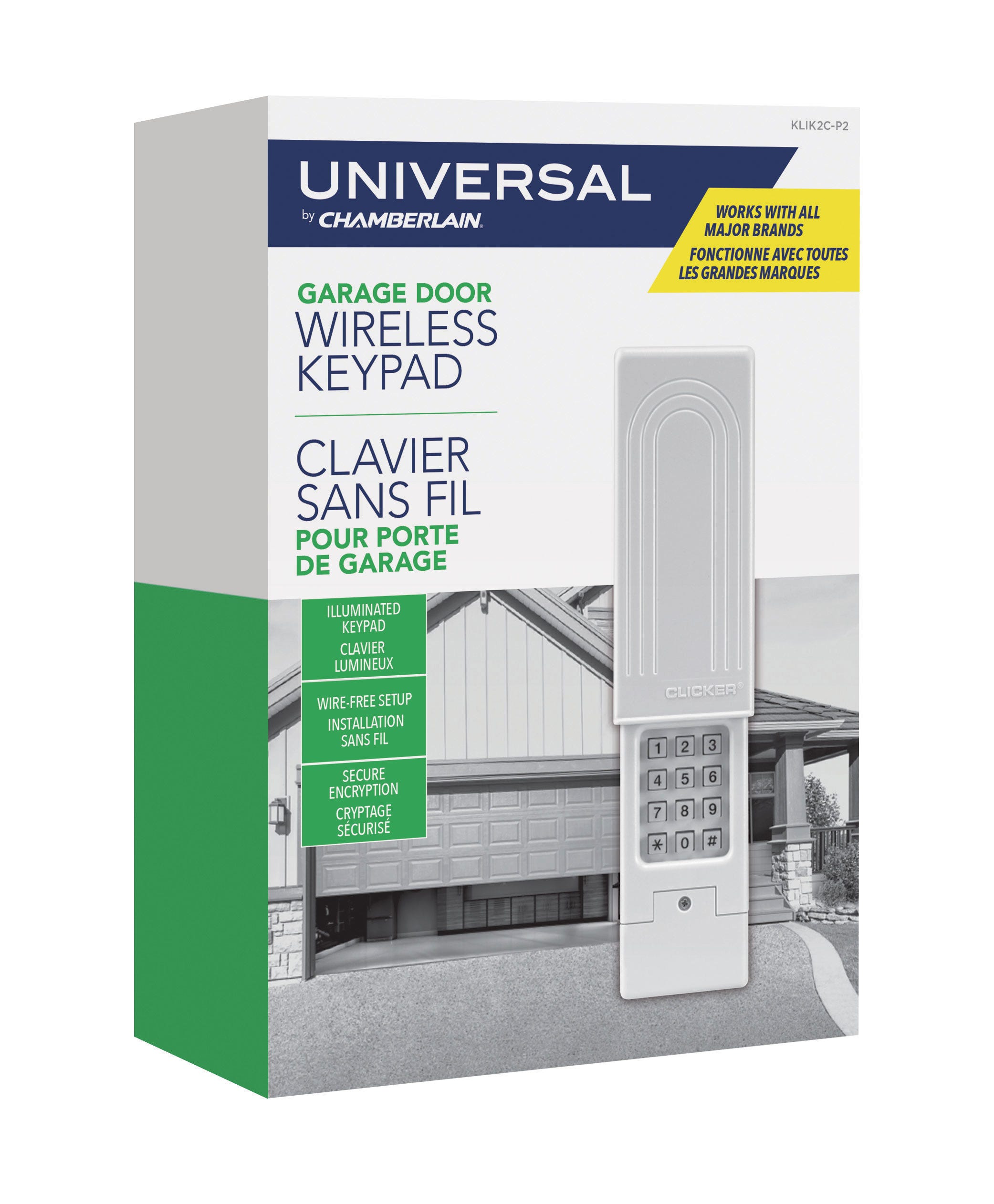 Keypad universal wireless