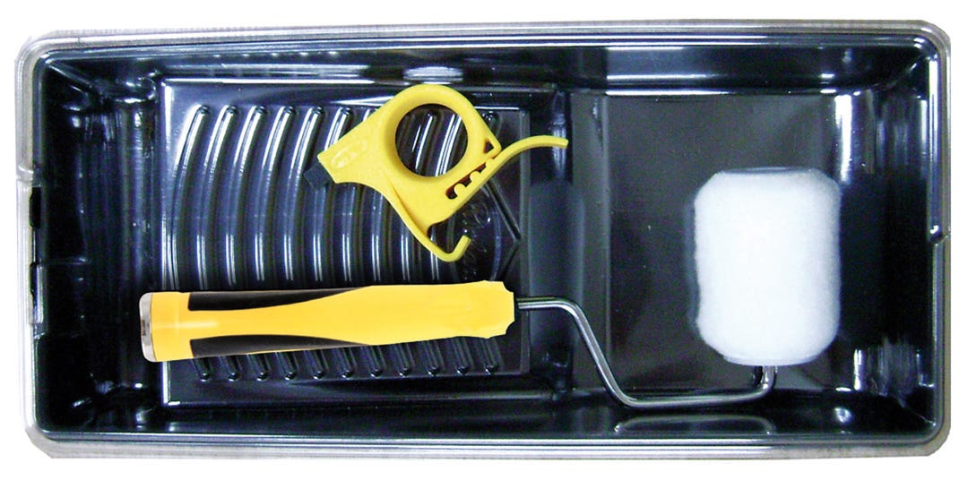Kit Tray 2 Liners, Cage Frame, Roller, Paint Can Clip