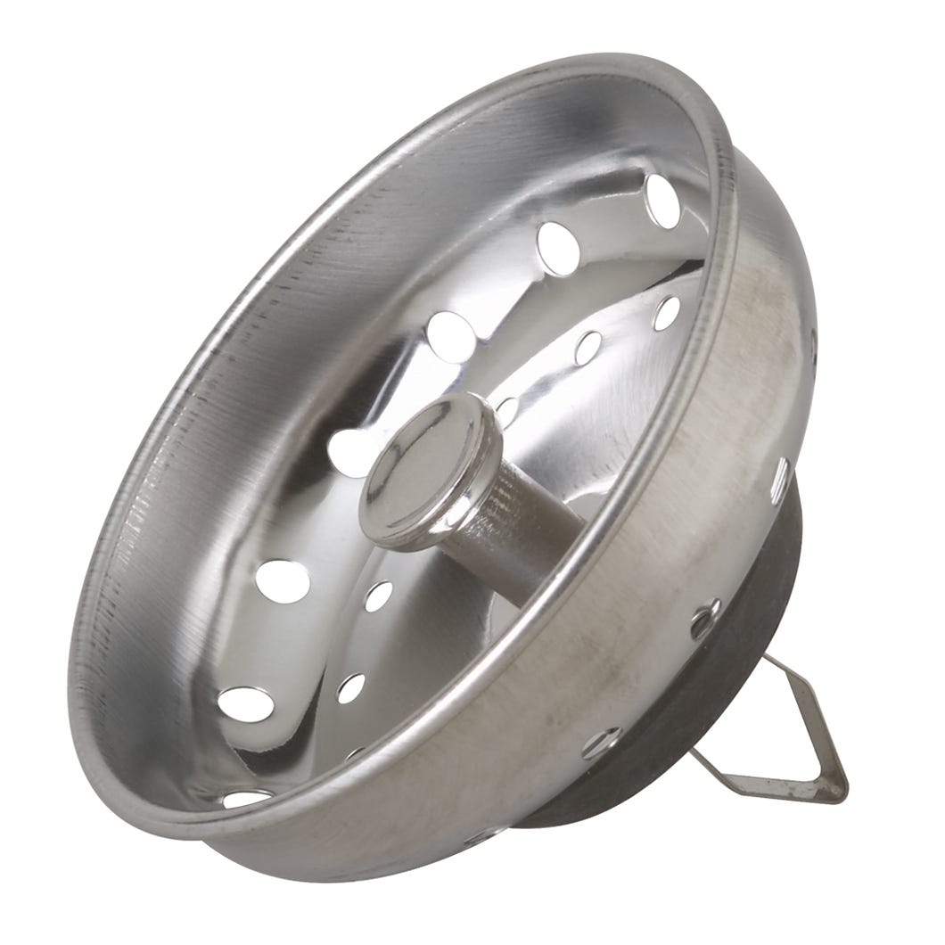 Kitchen Basket Strainer with Metal Arrowhead Clip
