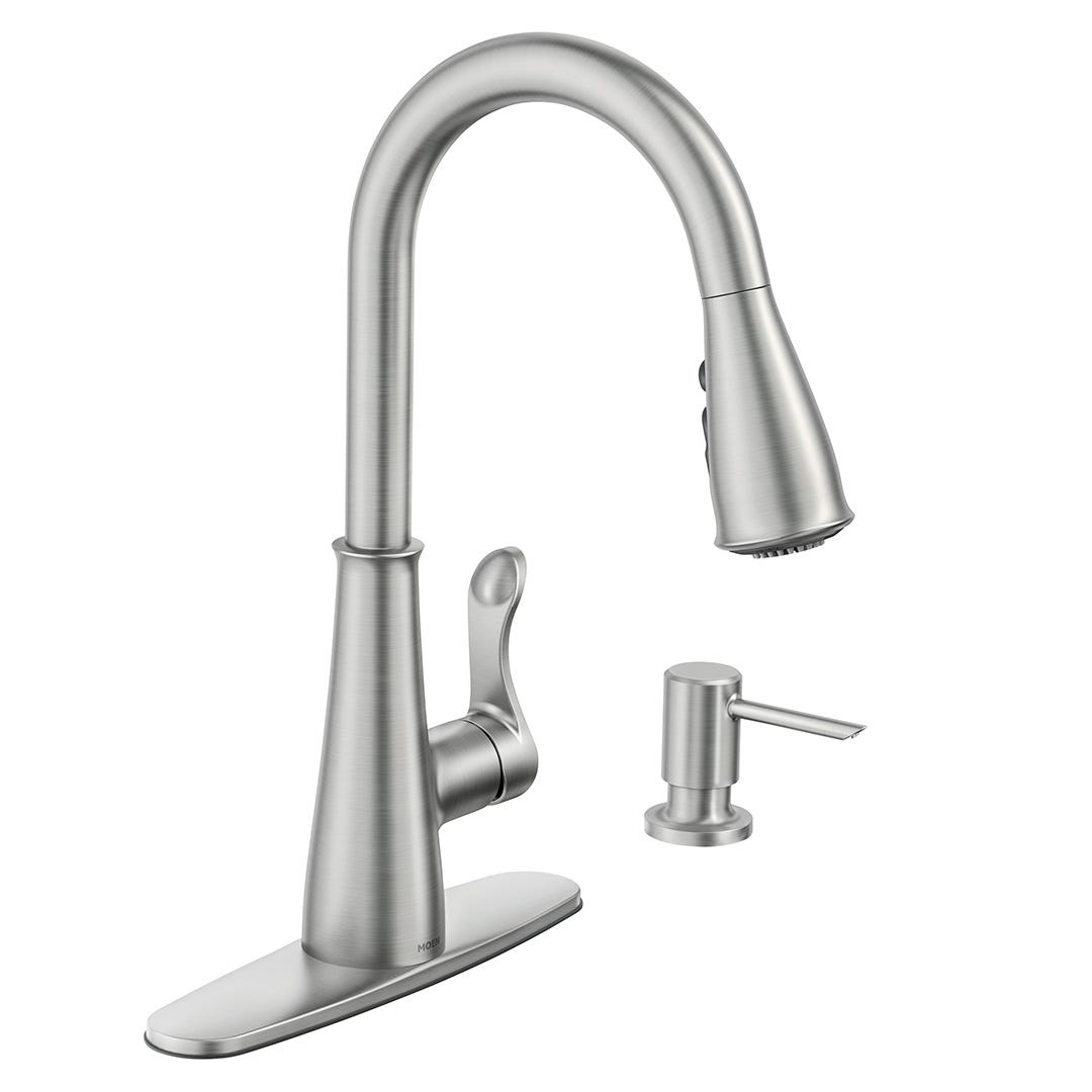 Kitchen Faucet, Hadley, Stainless Steel