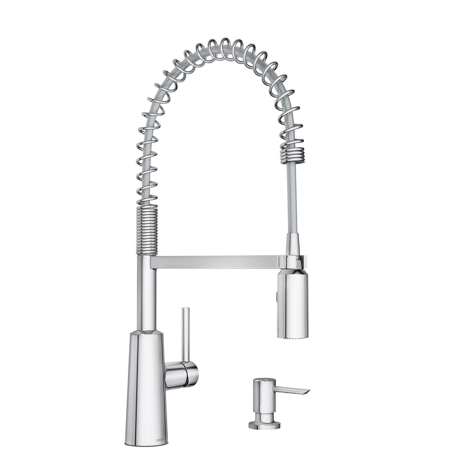 Kitchen Faucet, Nori, Spring Effect, Pull Down, 1 Handle, Chrome
