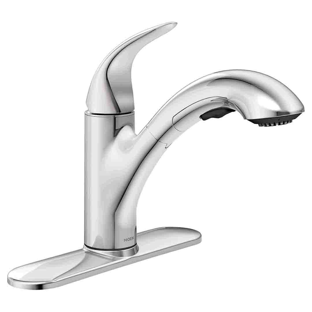 Kitchen Faucet, Medina, Pull Out Spout, 1 Handle, Chrome