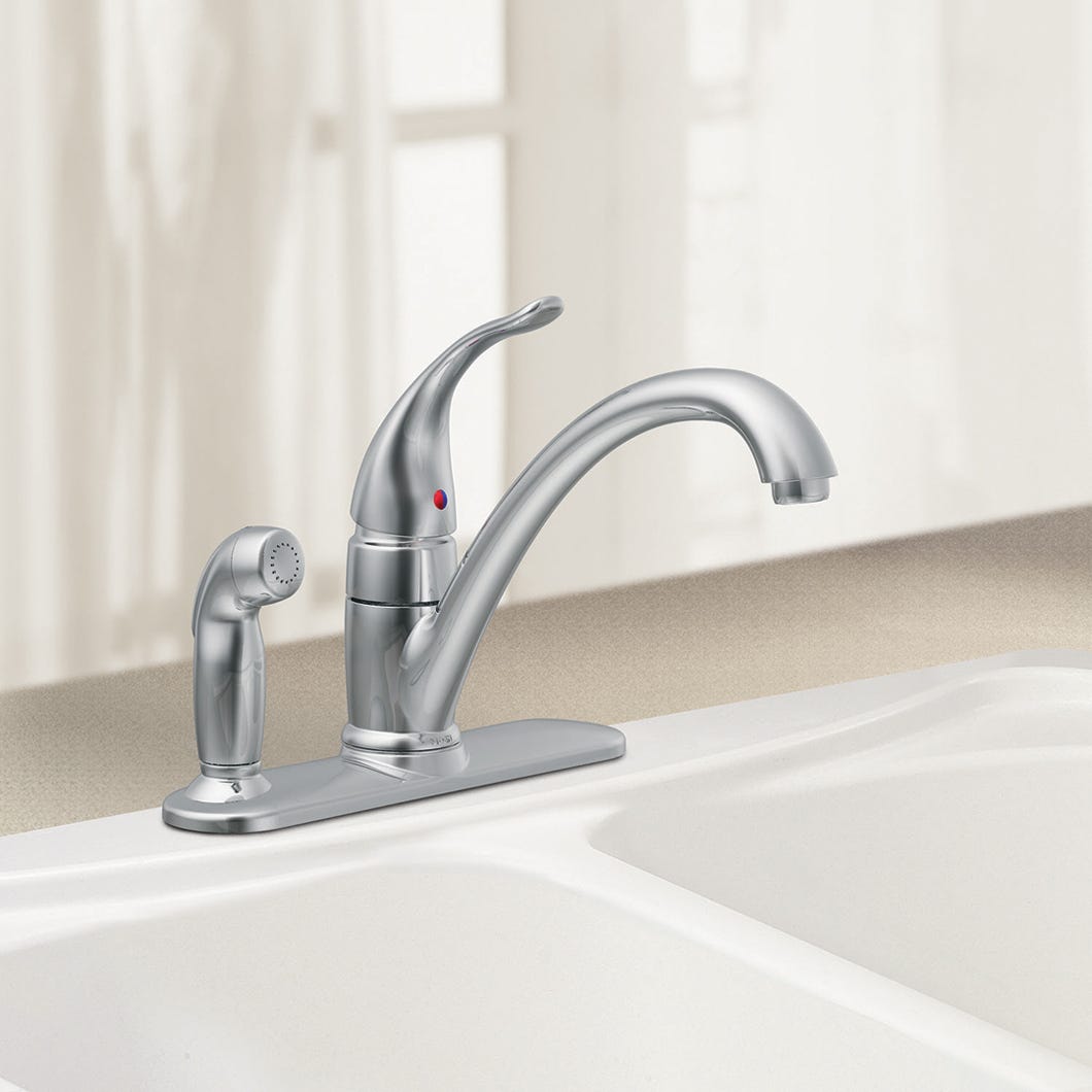Single-Lever Kitchen Faucet with Side Spray, Torrance