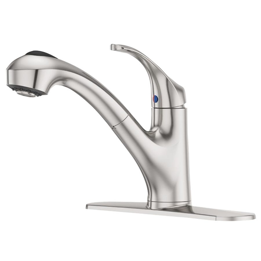 Kitchen Pull-Out Faucet, Stainless Steel