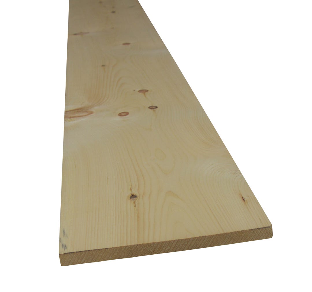 Knotty Pine 1-in. X 12-in. X 12-ft.