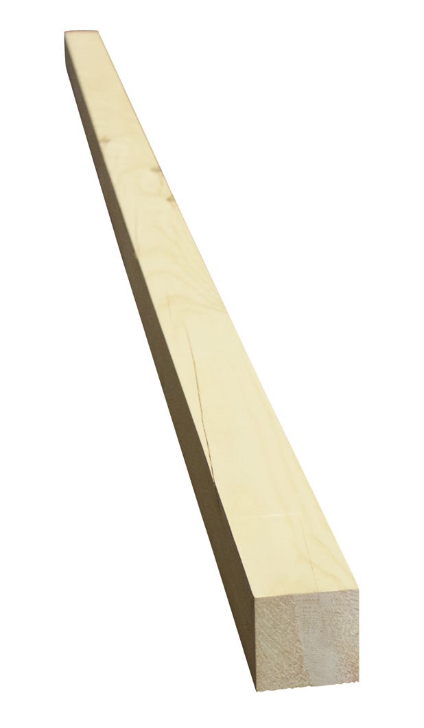 Knotty Pine 3-in. X 3-in. X 8-ft.