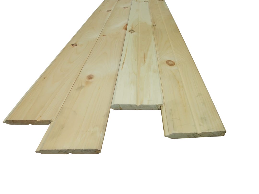 Paneling Knotty Pine, V-Joint/V-Centre (By Foot)
