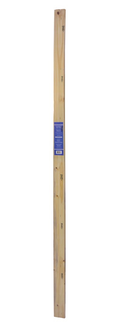 Knotty pine panelling